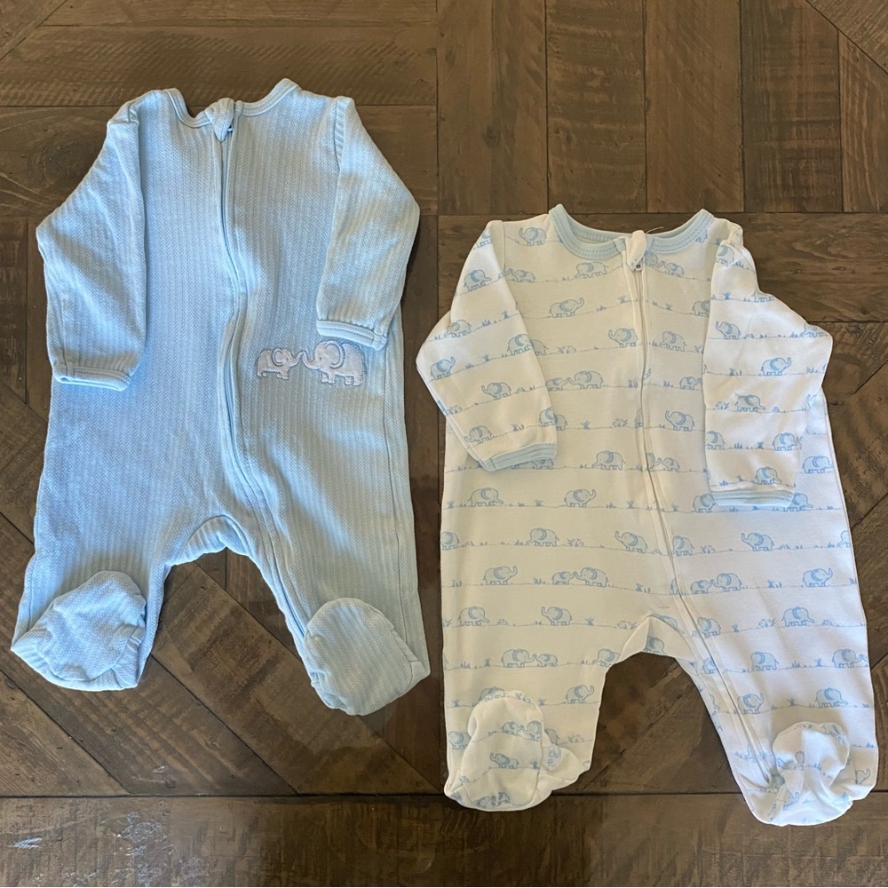 2 pack baby onesies size 3 months